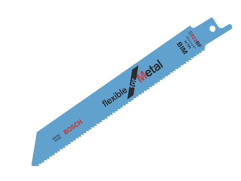 S 922 BF Flexible for Metal Reciprocating Saw Blade 150mm 14 TPI P(Pack 100)    