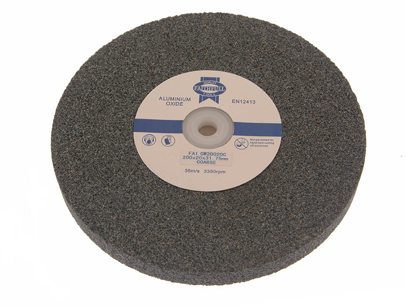General Purpose Grinding Wheel 200 x 25mm Medium Alox