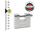 Armoured 90mm Zinc Body Shutter Padlock