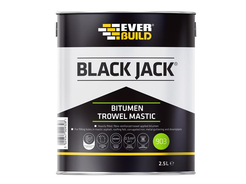 Black Jack® 903 Bitumen Trowel Mastic 5 litre
