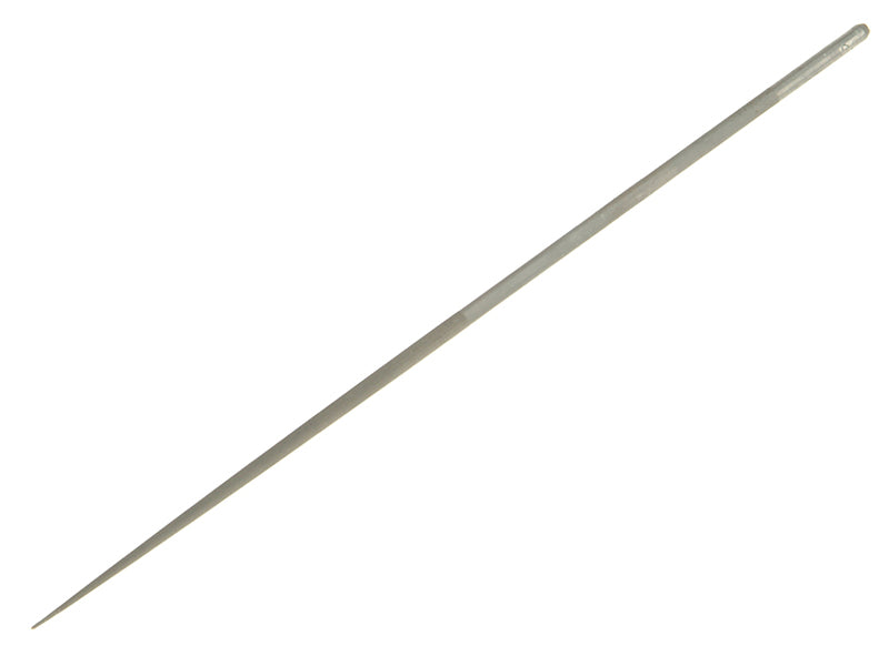 2-307-16-4-0 Round Needle File Cut 4 Dead Smooth 160mm (6.2in)                  