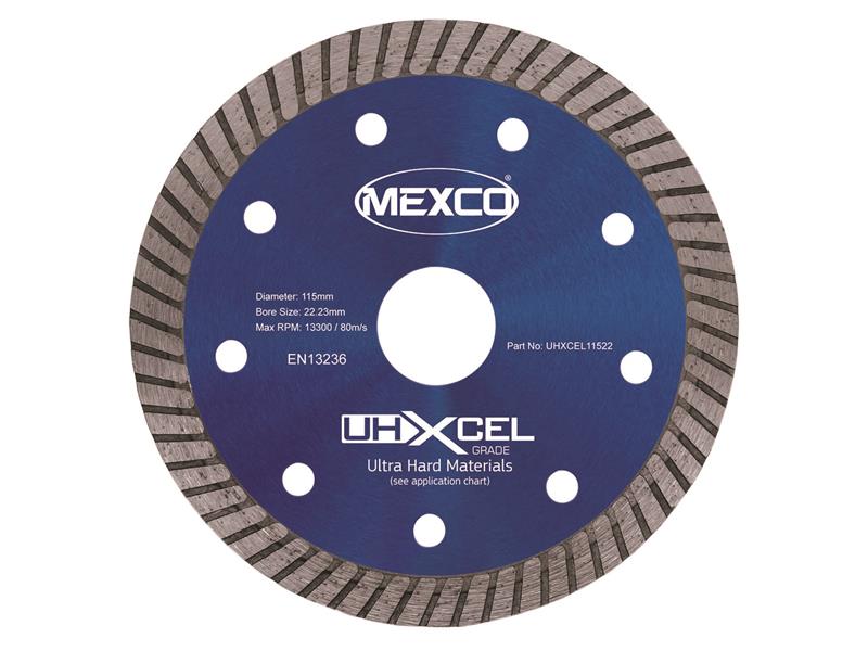 UHXCEL Ultra Hard Materials Diamond Blade 400 x 25.4mm