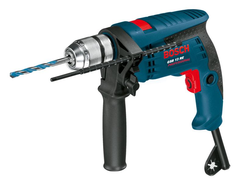 GSB 13 RE 13mm Keyless Chuck Impact Drill 550W 240V                             