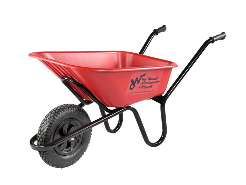 120L Ranger Heavy-Duty HDPE Wheelbarrow - Pneumatic