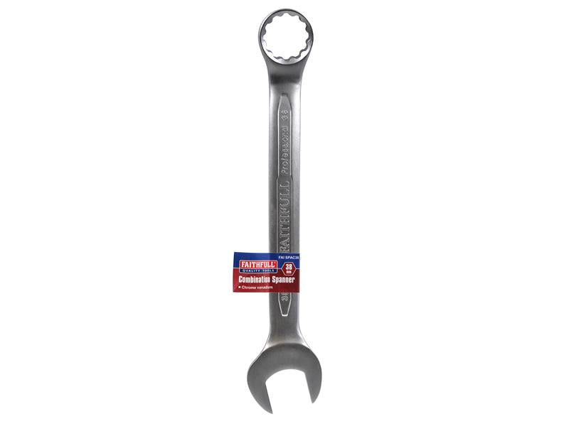 Combination Spanner CV Satin Finish 36mm                                        