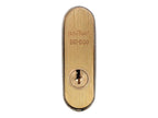 Brass Shutter Padlock 80mm                                                      