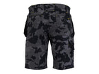 Hanley Holster Shorts Black Camouflage Waist 38in