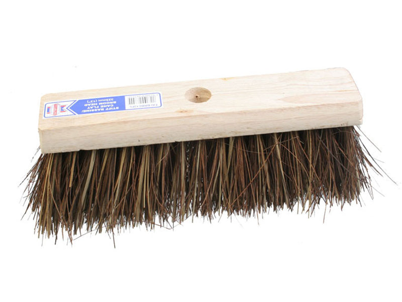 Stiff Bassine / Cane Flat Broom Head 325mm (13in)                               