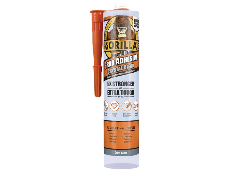 Gorilla® Heavy-Duty Grab Adhesive White 80ml