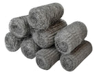 Steel Wool, Assorted Grades 20g Rolls (Pack 8)                                  