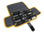 Pro Series Bevel Edge Chisel Set in Canvas Wallet, 5 Piece