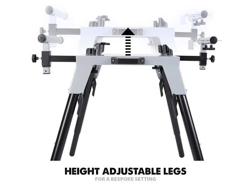 Chop Saw Stand with Universal Fittings                                          