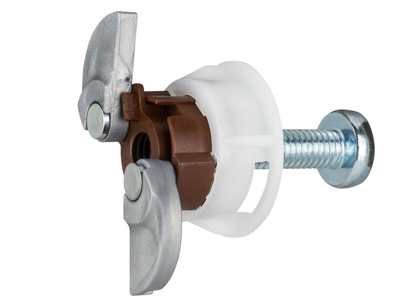 Brown Plasterboard Fixings 20mm (Pack 4)                                        