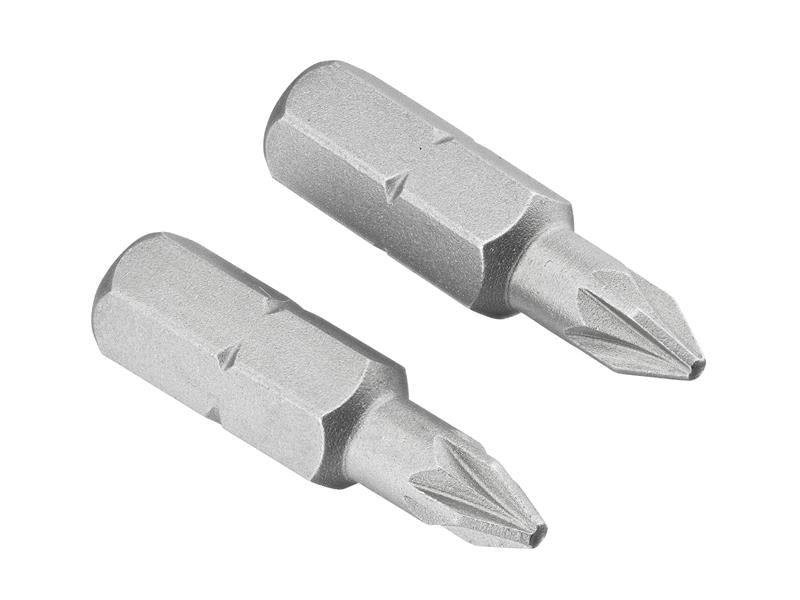 Pozidriv Insert Bits PZ1 25mm (Pack 10)                                         