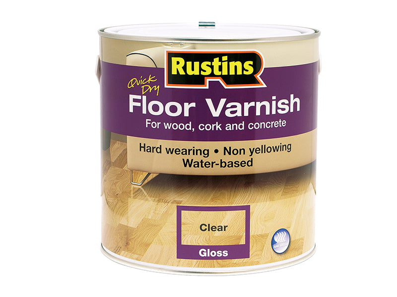 Quick Dry Floor Varnish Satin 5 litre