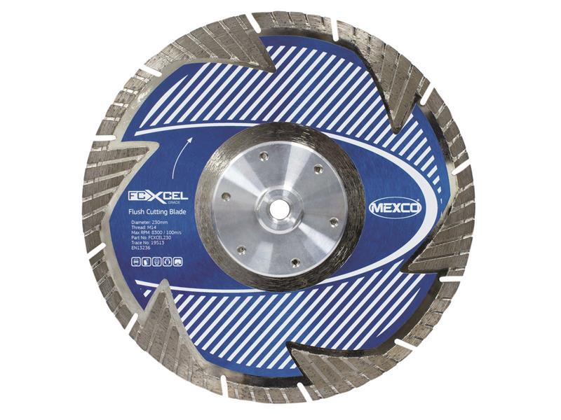 FCXCEL Grade Flush Cut Diamond Blade 230 x 22mm