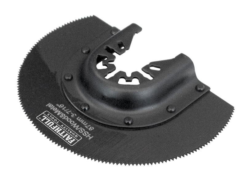 Multi-Functional Tool CrV Radial Blade Wood Wavy Set 87mm                       