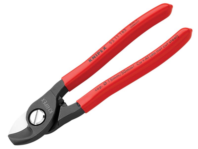 95 11 165 Cable Shears PVC Grip 165mm                                           