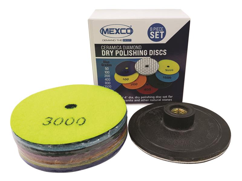 Ceramica Diamond Dry Polishing Kit, 8 Piece