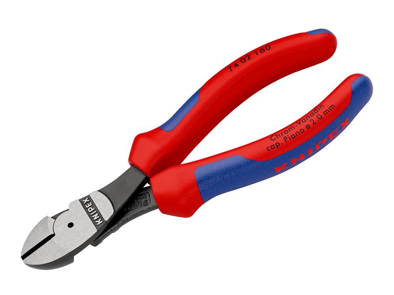 74 02 160 High Leverage Diagonal Cutters Multi-Component Grip 160mm             