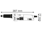 GGS 8 CE Professional Straight Grinder 750W 110V                                