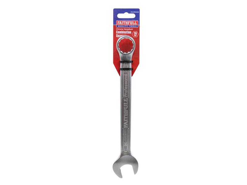 Combination Spanner CV Satin Finish 26mm                                        