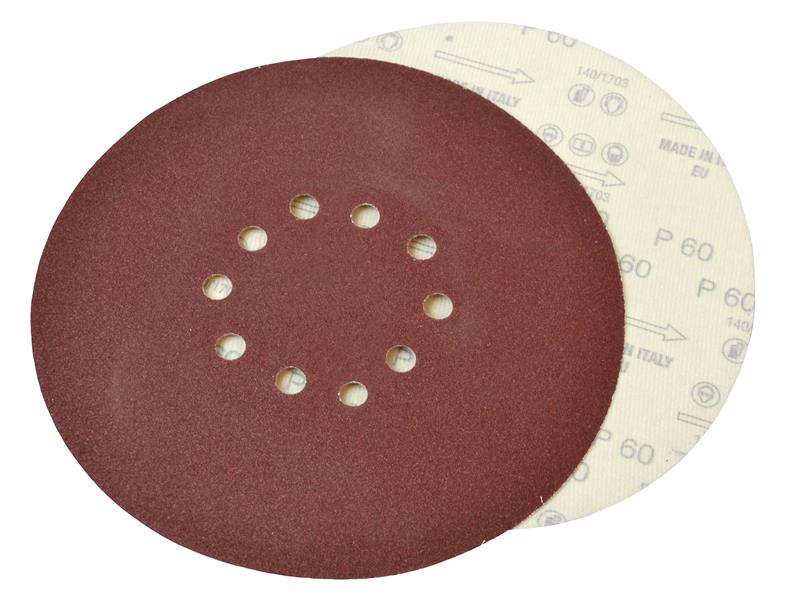 Dry Wall Sanding Disc for Flex Machines 225mm Assorted (Pack 10)                