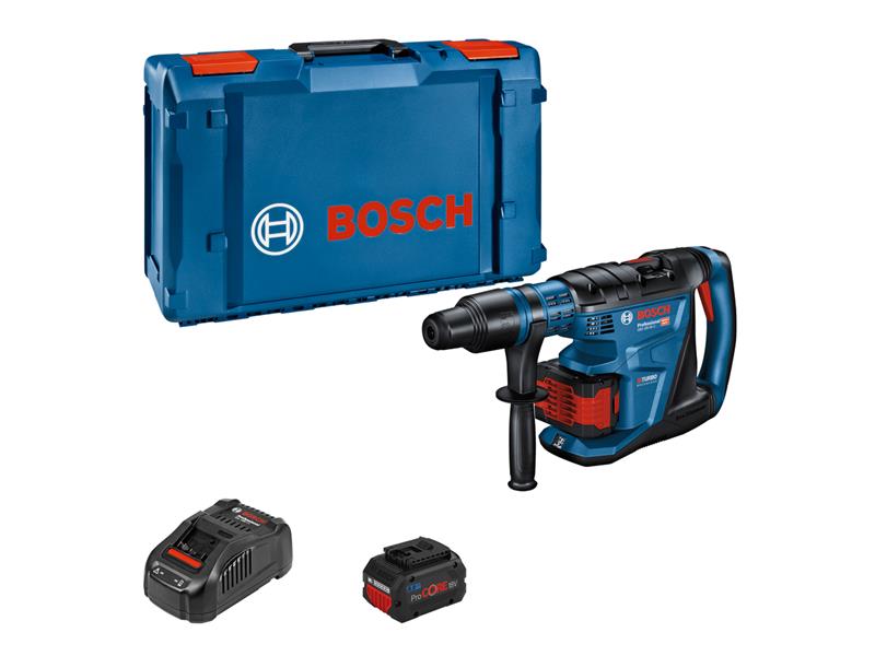 GBH 18V-40 C Pro BITURBO SDS-Max Rotary Hammer 18V 2 x 8.0Ah ProCORE18V Li-ion  