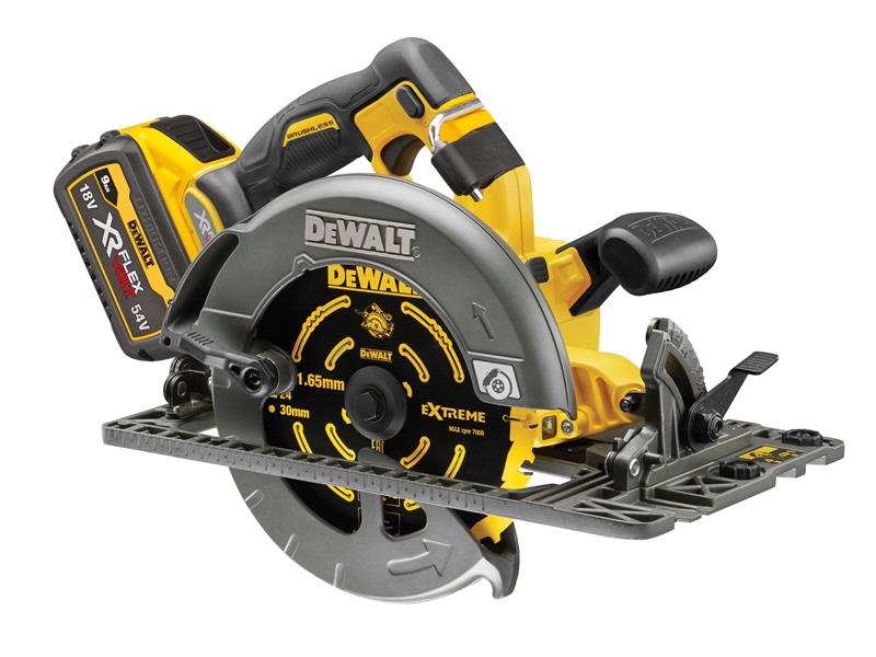 DCS579X2 XR FlexVolt Circular Saw 190mm 54V 2 x 9.0Ah Li-ion                    
