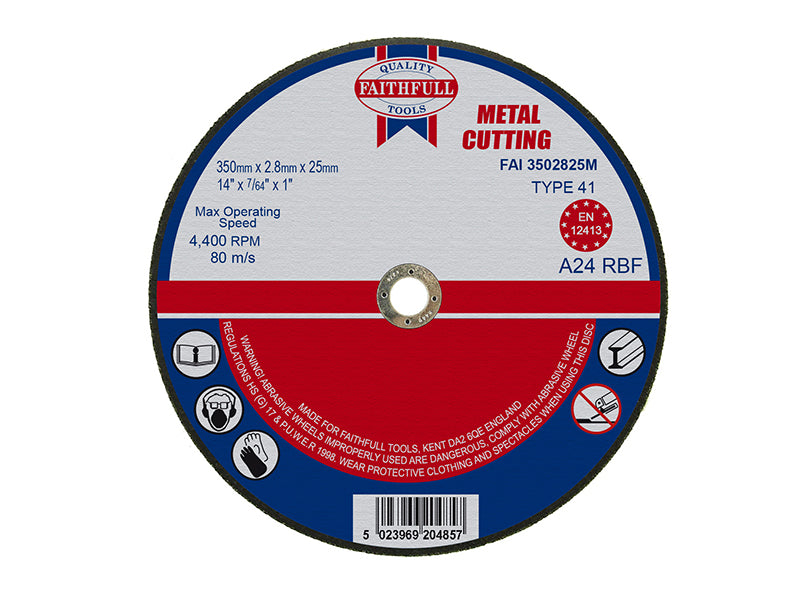 Metal Cut Off Disc 355 x 3.5 x 25.4mm