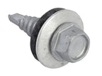 TechFast Hex Head Stitching Screw Self-Drill 6.3 x 22mm Pack 100                