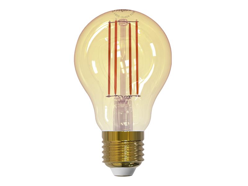 Wi-Fi LED ES (E27) Pear Filament Dimmable Bulb, White 470 lm 4.5W