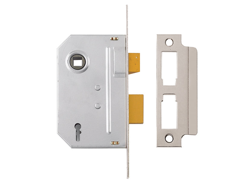 PM320 3 Lever Mortice Sashlock Polished Brass 79mm 3in