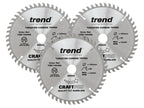 CraftPro Plunge Saw Blade 165 x 20mm x 48T (Pack 3)