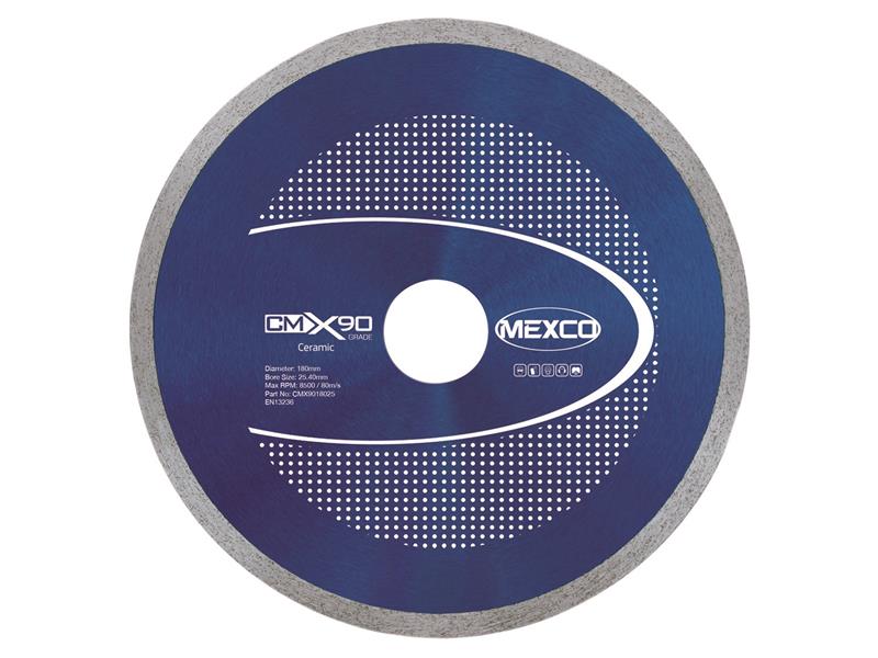 X90 Grade Ceramic Materials Diamond Blade 350 x 25.4mm