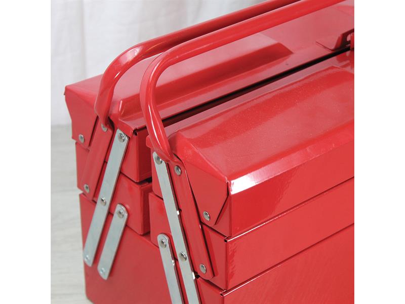 Metal Cantilever Toolbox - 5 Tray 40cm (16in)                                   
