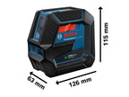 GCL 2-50 G Professional Combi Laser + Mount                                     