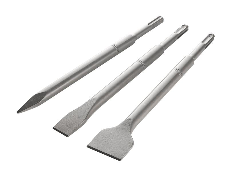 SDS Plus Chisel Set, 3 Piece                                                    