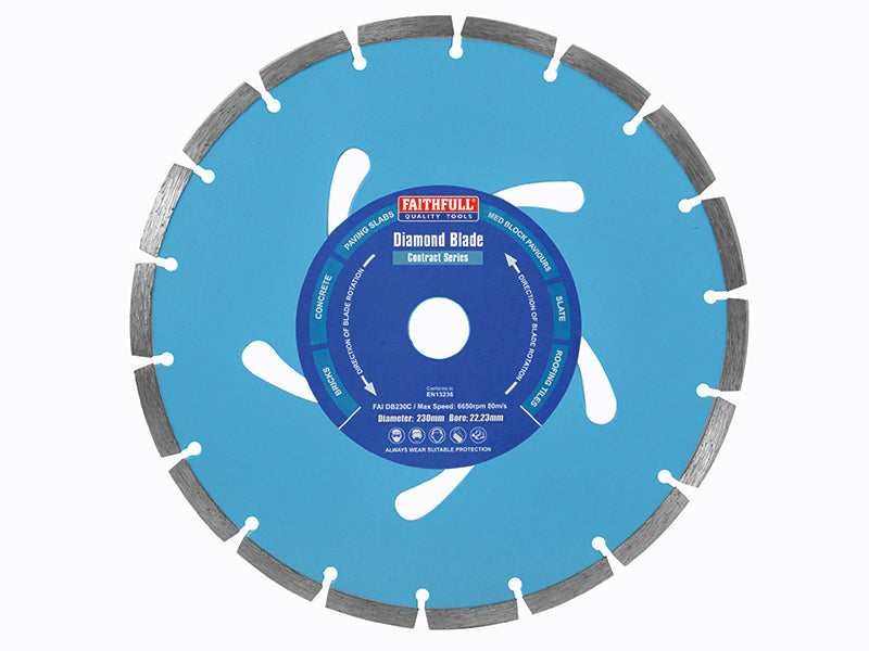 Contract Diamond Blades 115 x 22.2mm (Pack 3)