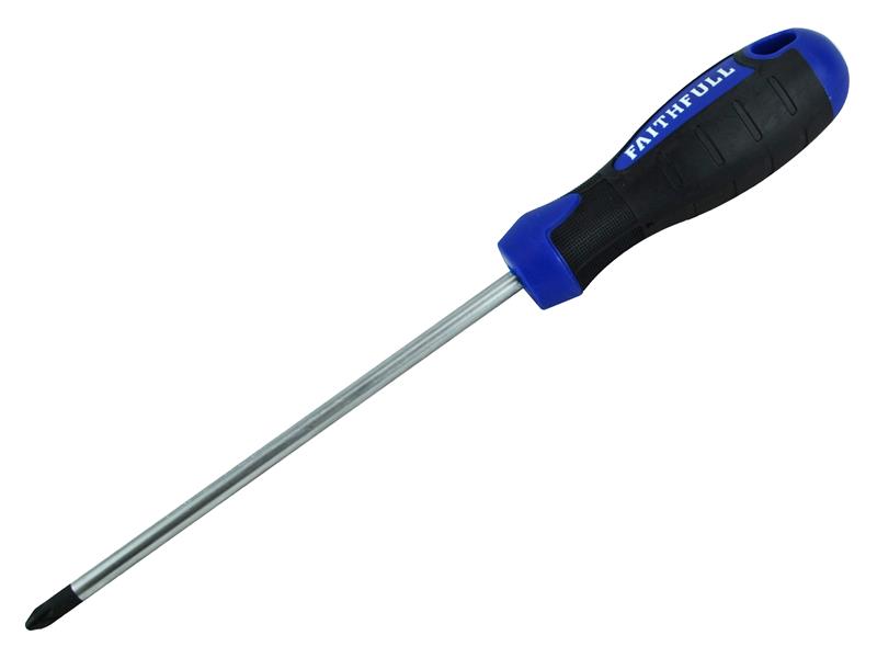 Soft Grip Screwdriver Pozidriv Tip PZ2 x 150mm                                  
