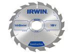 Construction Circular Saw Blade 165 x 30mm x 18T ATB                            
