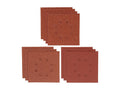 1/4 Punched Sanding Sheet Set, 10 Piece                                         