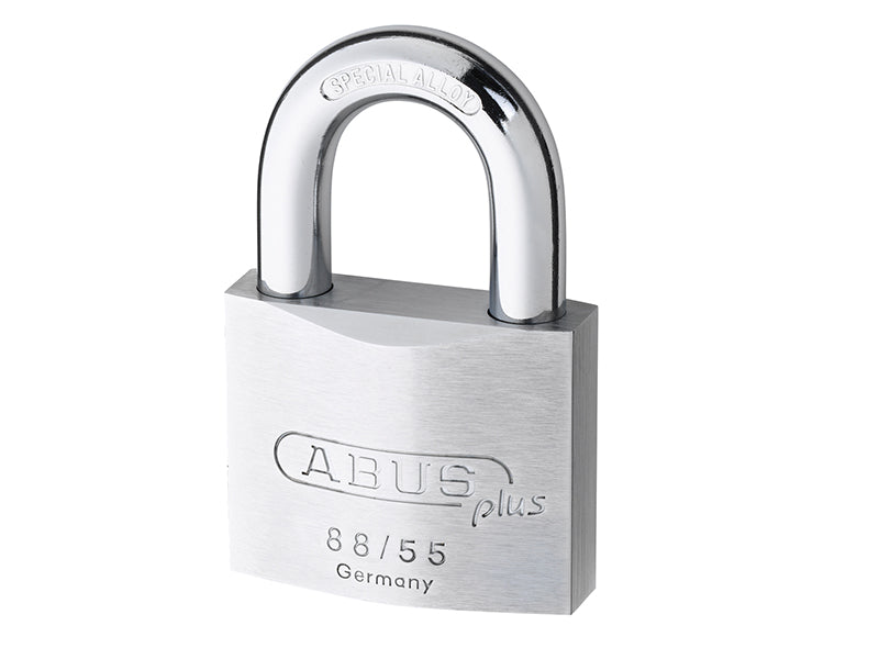 88RK/50mm Brass PLUS Cylinder Padlock Rekeyable Carded                          