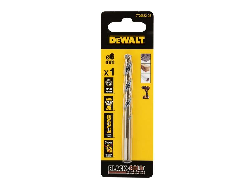 BLACK&GOLD HSS Drill Bit 6.5mm                                                  