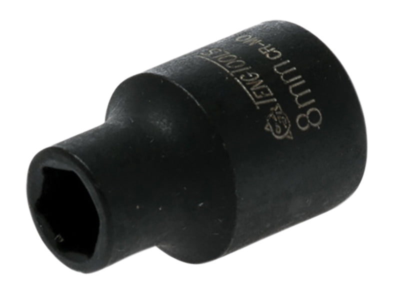 Impact Socket Hexagon 6-Point 3/8in Drive 13mm
