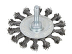 Flat Twist Knot Wire Wheel 75mm                                                 
