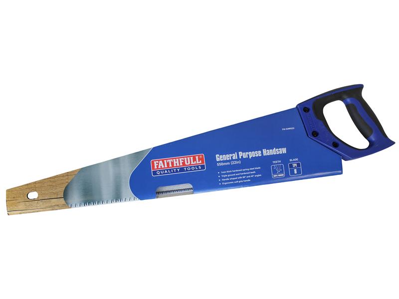 General-Purpose Hardpoint Handsaw 550mm (22in) 8 TPI                            