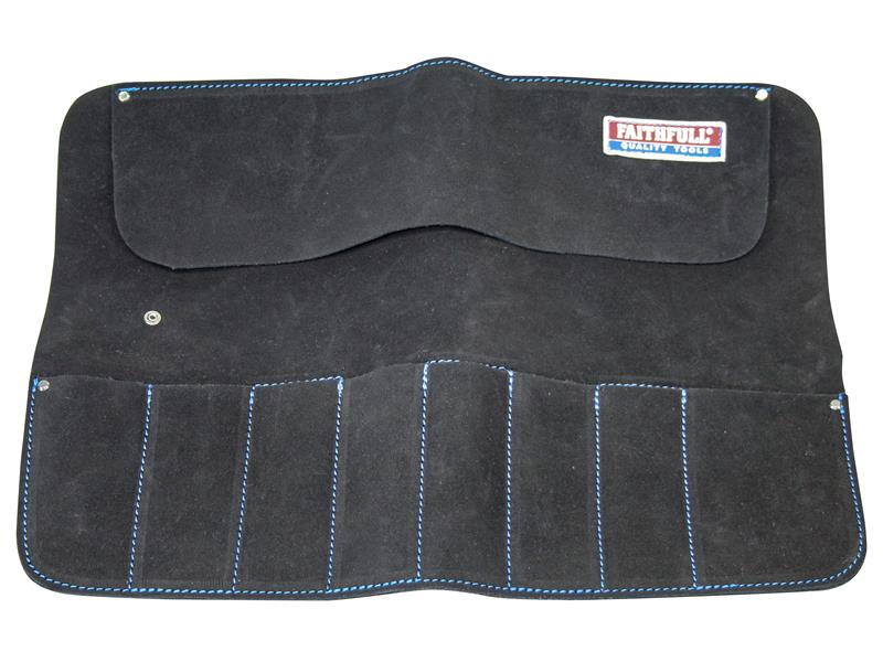 8 Pocket Leather Chisel Roll                                                    