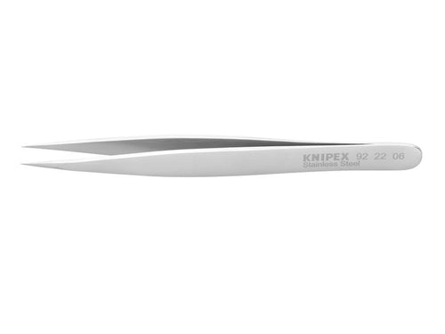 92 22 06 Stainless Steel Universal Needle Point Tweezers 120mm                  