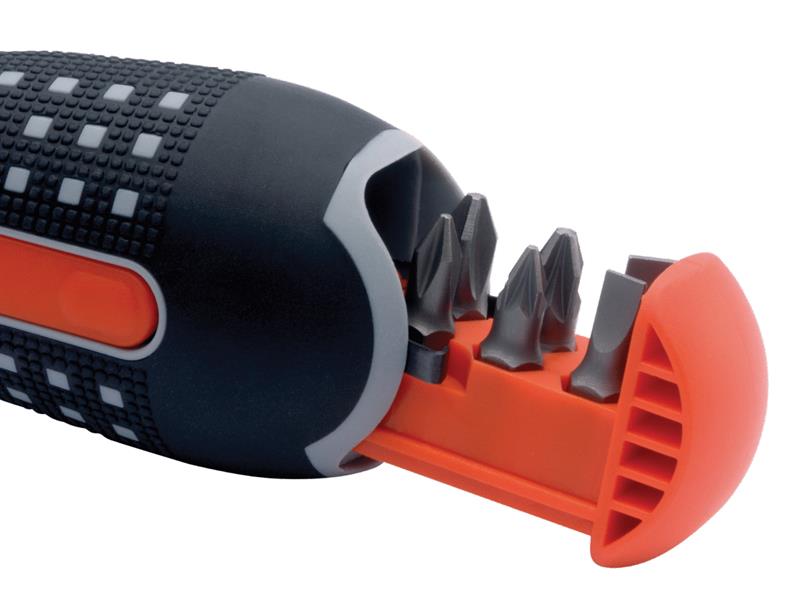 808050 Ratchet Screwdriver & 6 Bits                                             